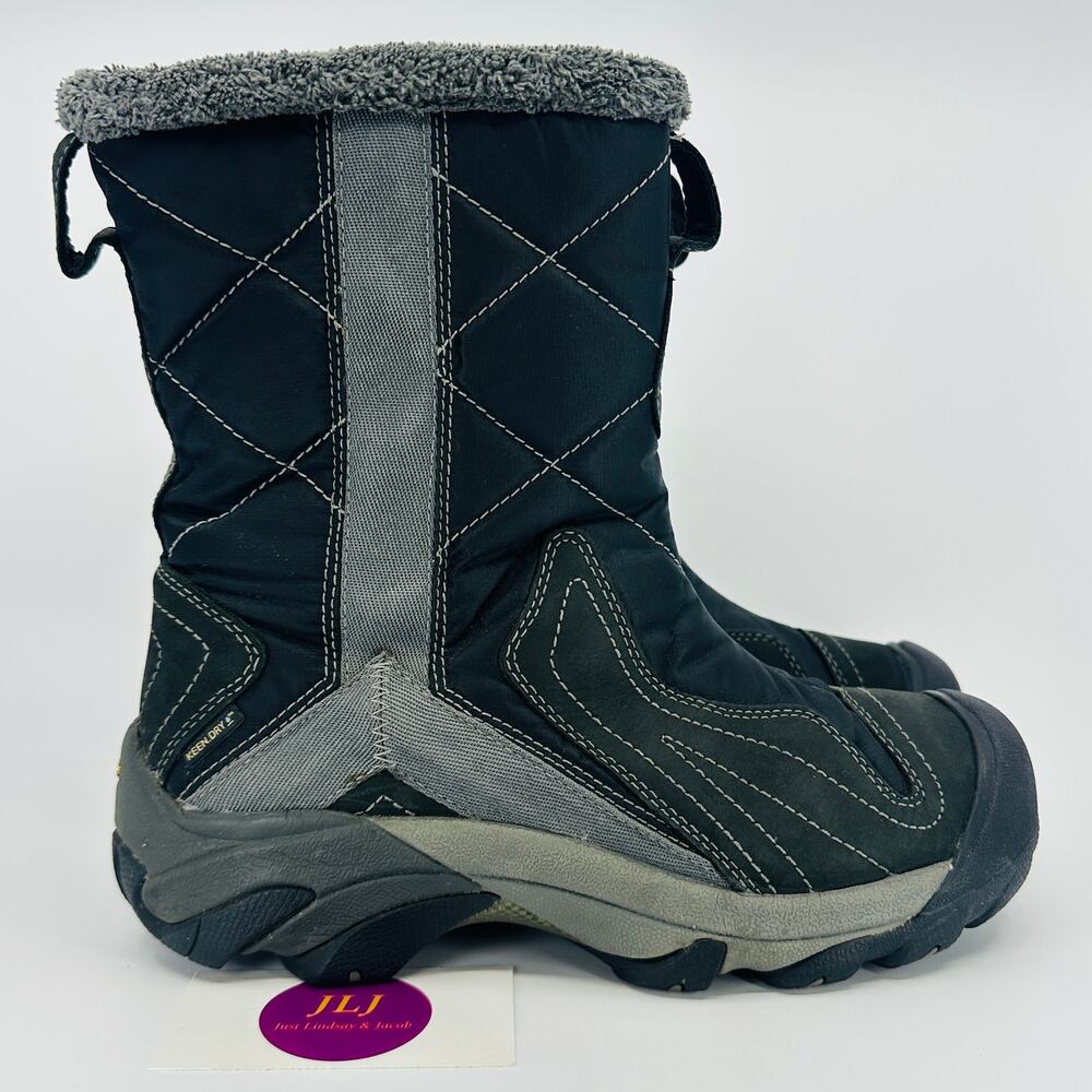 KEEN Women's Betty Quilted Nylon Insulated Winter Snow Boots 1004363 Size 9